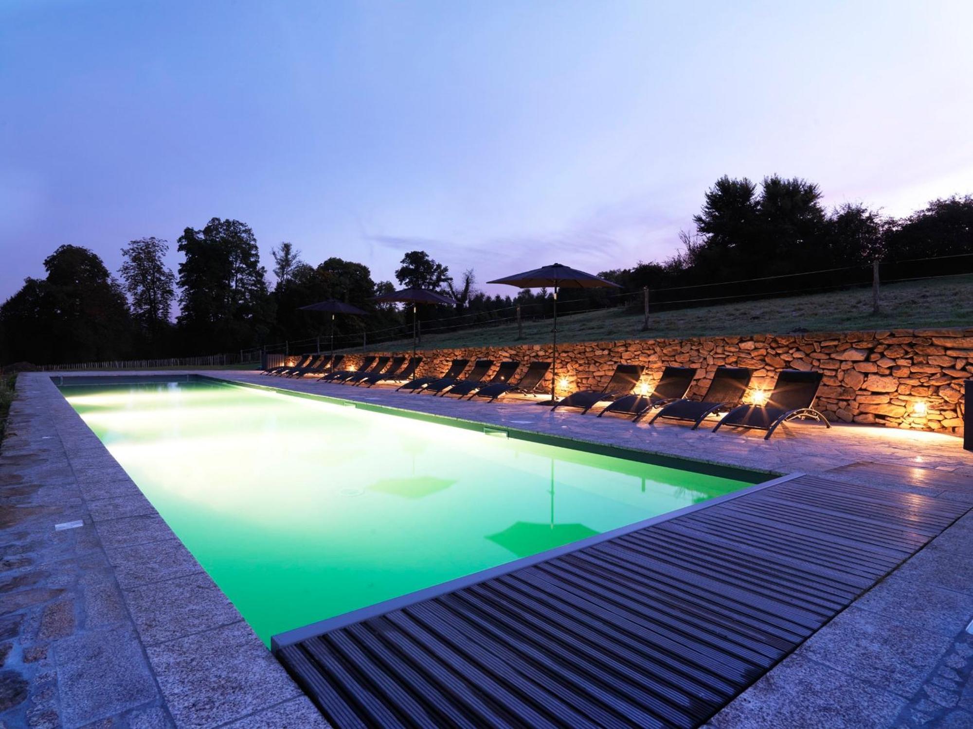 Bed and Breakfast Abbaye Du Palais Thauron Exteriér fotografie
